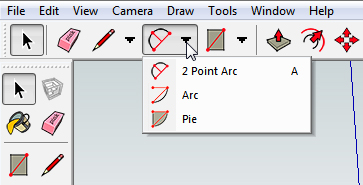 SketchUp 2014-New Ways to Use the Arc Tool  ReadWatchDo.com