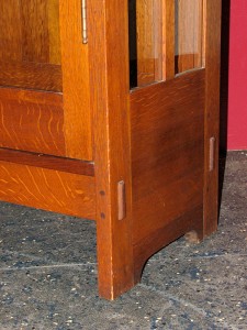 Detail Photo of Antique Stickley China Cabinet