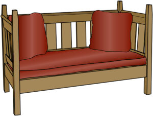 Gustav Stickley No. 206 Settle