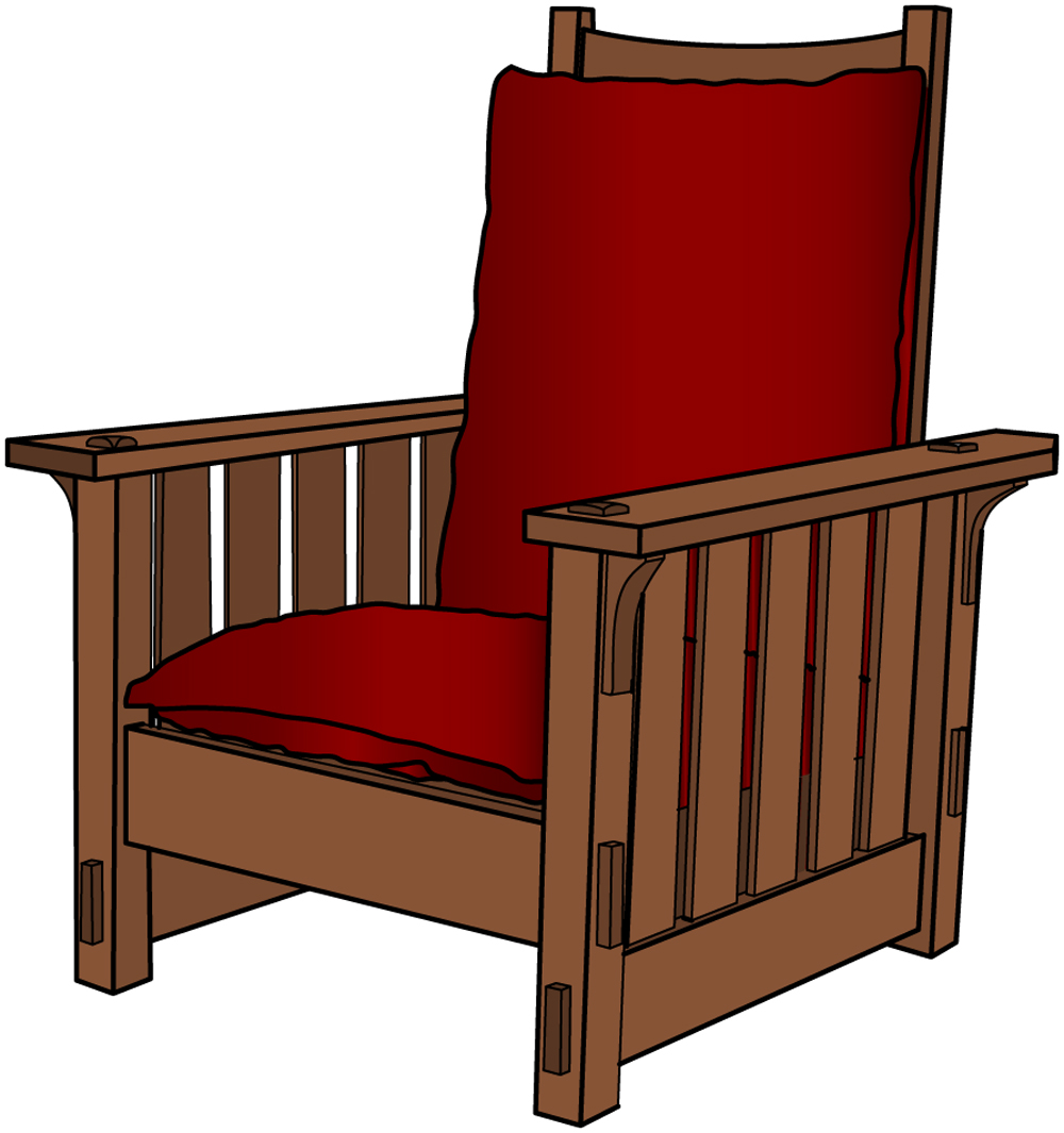 Gustav Stickley No.332 Morris Chair Plans – ReadWatchDo.com