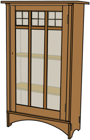 Gustav Stickley No. 700 Bookcase Plans