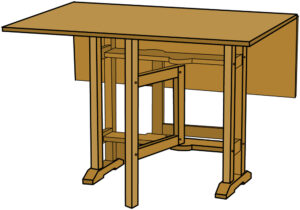 L & JG Stickley No. 552 Gate Leg Table Plans