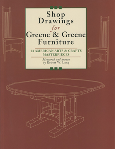 Shop Drawings for Greene & Greene Furniture